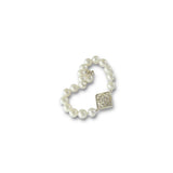 The Farm Life Collection - Tobacco Bracelet with Pearls