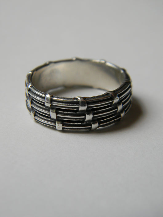 Sweet Grass Artistry Inspired: Cooper River Stackable Rings - Three Row